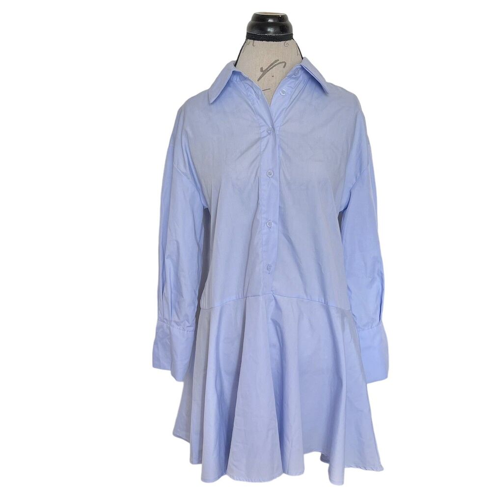 Goodnight Macaroon Womens Sz Small Dress Office Work Minimalist Preppy Minimal - Picture 2 of 13